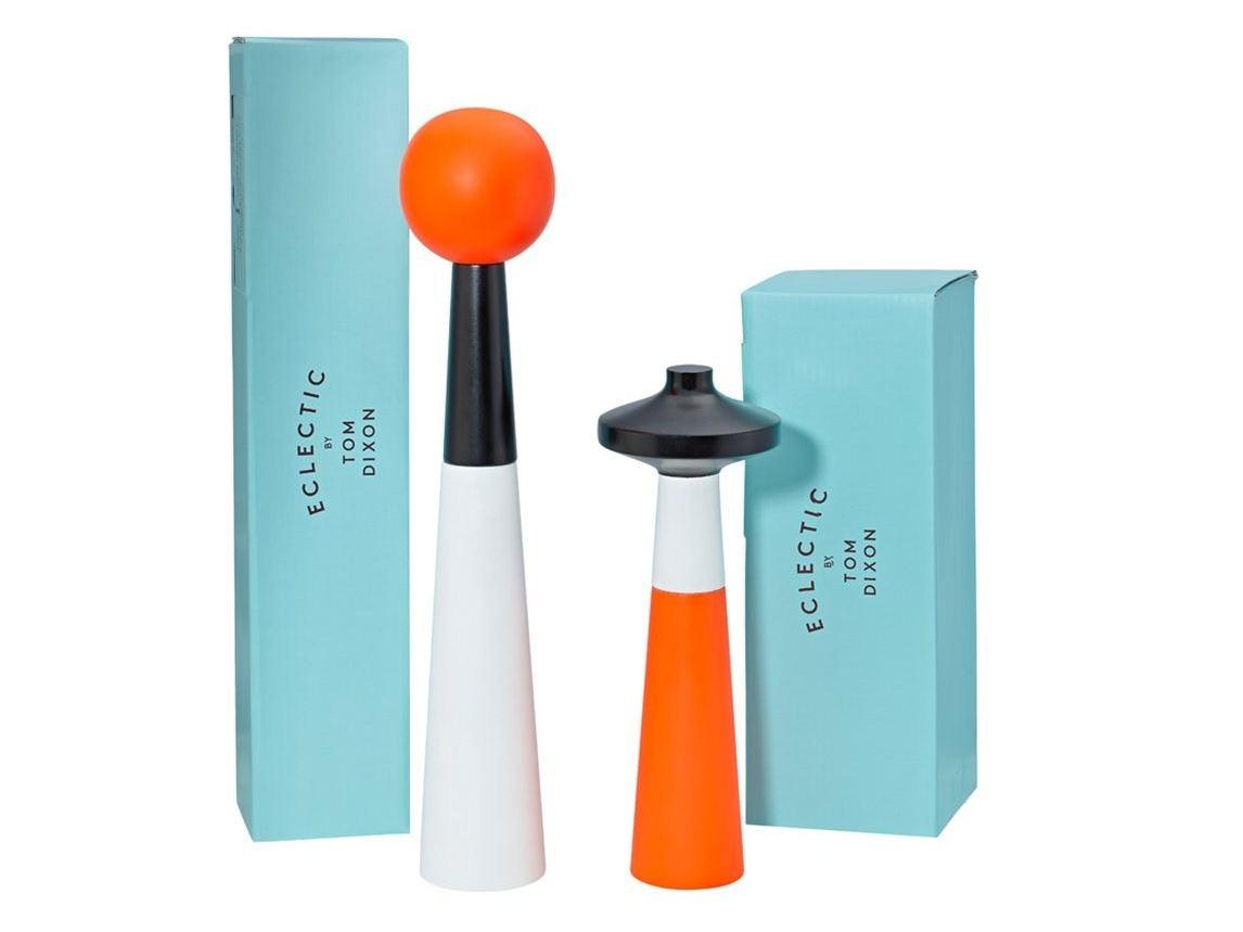 Tower pepper and salt grinder