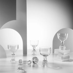 Lee Broom vyno taurė „Half Cut Round“