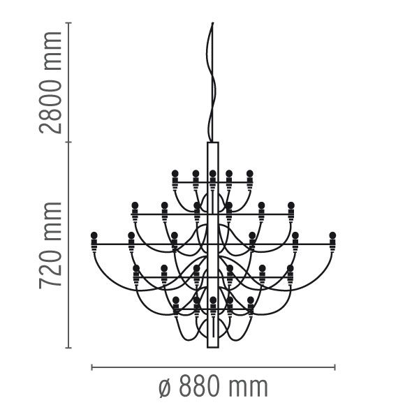 Flos pakabinamas šviestuvas „2097/30“