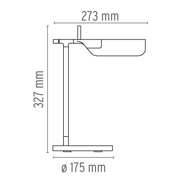 Flos stalinis šviestuvas „Tab T“