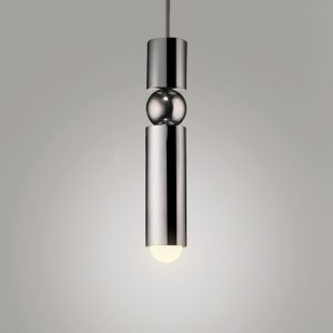 Lee Broom pakabinamas šviestuvas „Fulcrum Light Chrome“