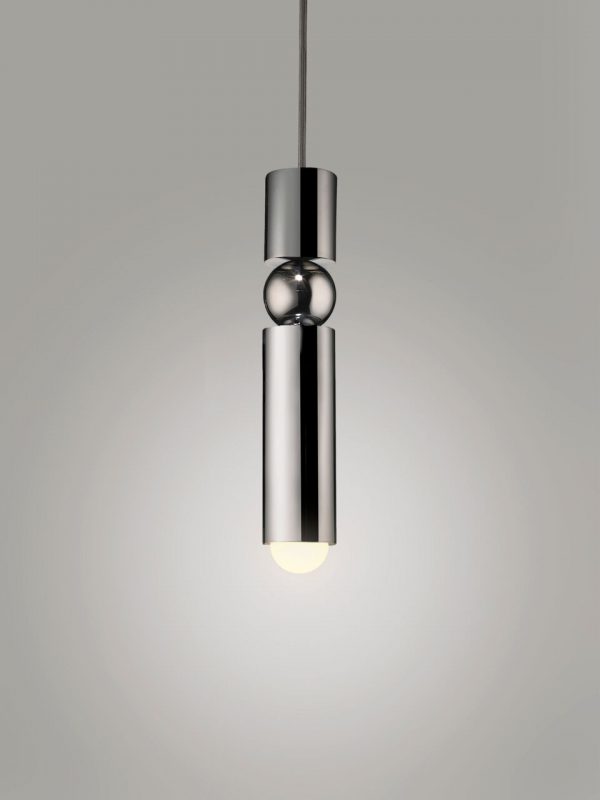 Lee Broom pakabinamas šviestuvas „Fulcrum Light Chrome“