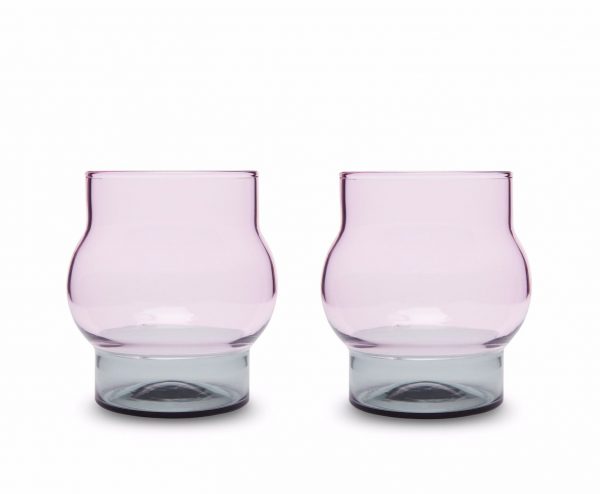 Tom Dixon žemos taurės „Bump“ 2 vnt.