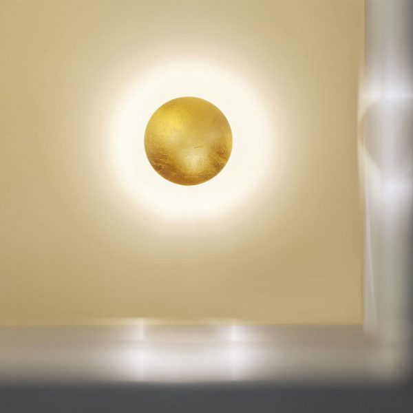 Catellani & Smith sieninis šviestuvas „Lederam W1“ 25cm