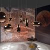 Tom Dixon pakabinamas šviestuvas „Copper Round“