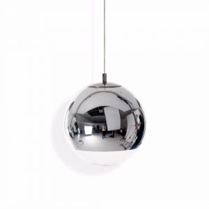 Tom Dixon pakabinamas šviestuvas „Mirror Ball Chrome“