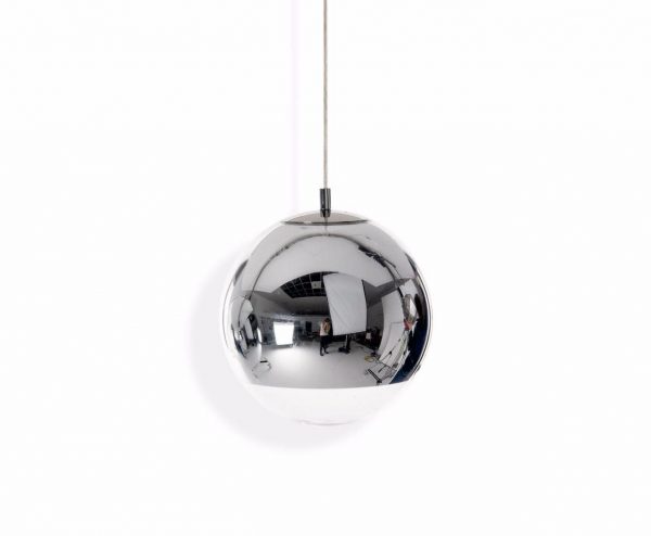 Tom Dixon pakabinamas šviestuvas „Mirror Ball Chrome“