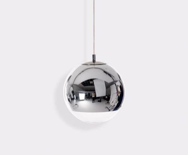 Tom Dixon pakabinamas šviestuvas „Mirror Ball Chrome“