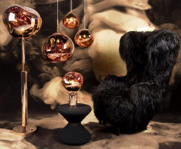 Tom Dixon stalinis šviestuvas „Melt Copper“