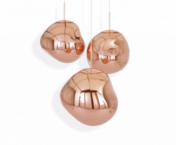 Tom Dixon pakabinamas šviestuvas „Melt Mini Copper“