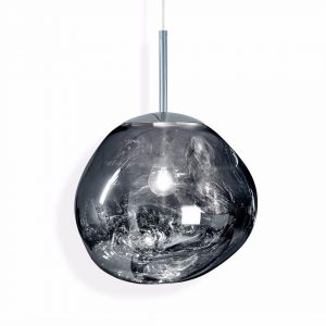 Tom Dixon pakabinamas šviestuvas „Melt Mini Chrome“