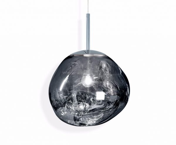 Tom Dixon pakabinamas šviestuvas „Melt Mini Chrome“