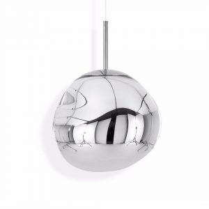 Tom Dixon pakabinamas šviestuvas „Melt Mini Chrome“