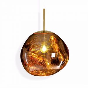 Tom Dixon pakabinamas šviestuvas „Melt Mini Gold“