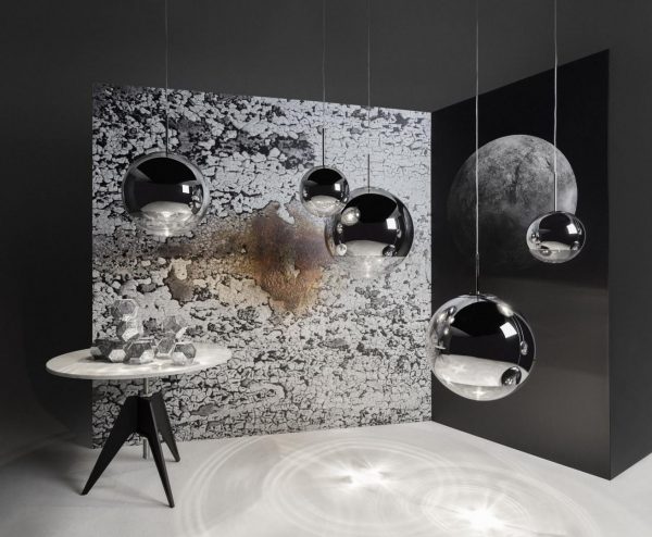 Tom Dixon pakabinamas šviestuvas „Mirror Ball Chrome“