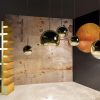 Tom Dixon pakabinamas šviestuvas „Mirror Ball Gold“