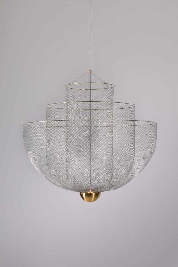 Moooi pakabinamas šviestuvas „Meshmatics Chandelier“