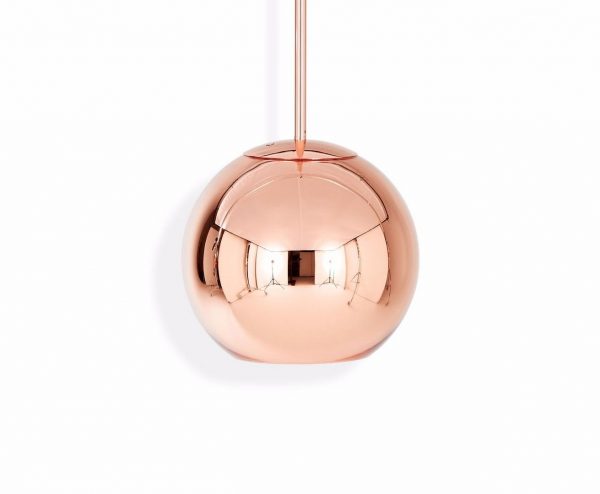 Tom Dixon pakabinamas šviestuvas „Copper Round“