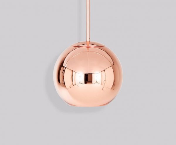 Tom Dixon pakabinamas šviestuvas „Copper Round“