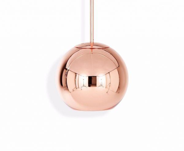 Tom Dixon pakabinamas šviestuvas „Copper Round“