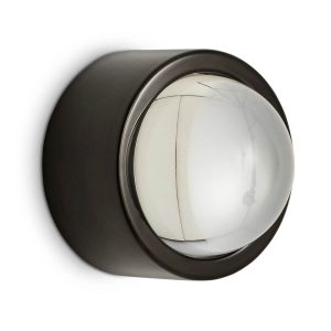 Tom Dixon sieninis šviestuvas „Spot Round Black“ IP44