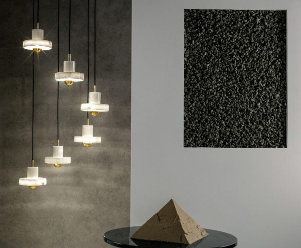 Tom Dixon pakabinamas šviestuvas „Stone“